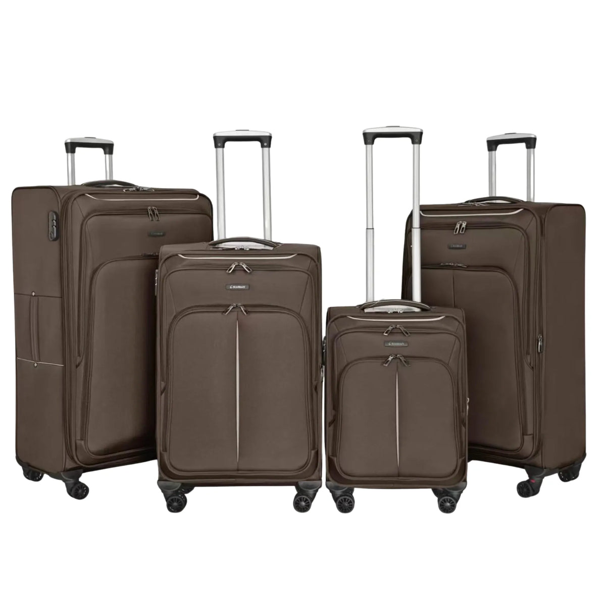 Masman BLD20 Soft Shell Luggage Set, 2 or 4 Piece