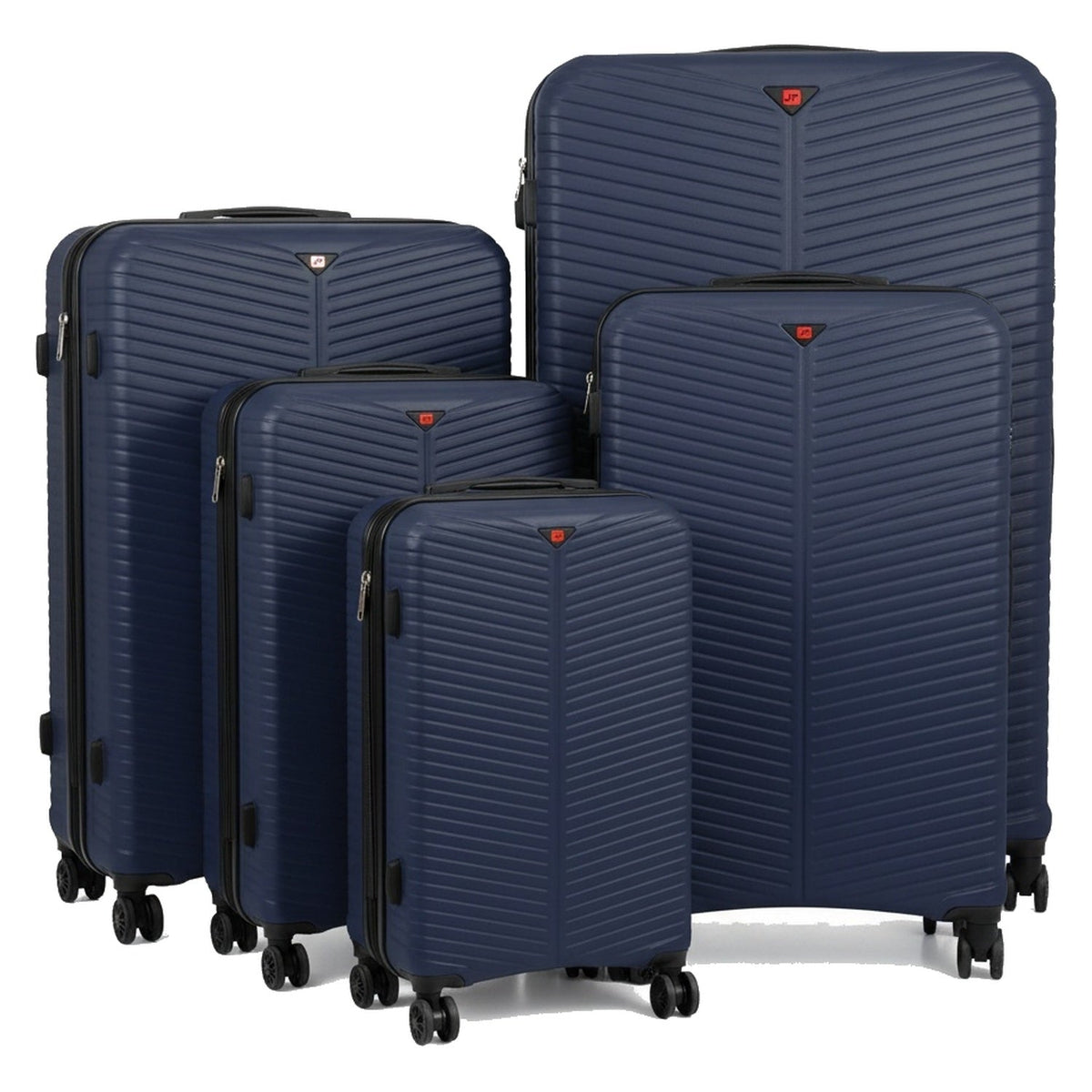 Navy 4 piece suitcase set