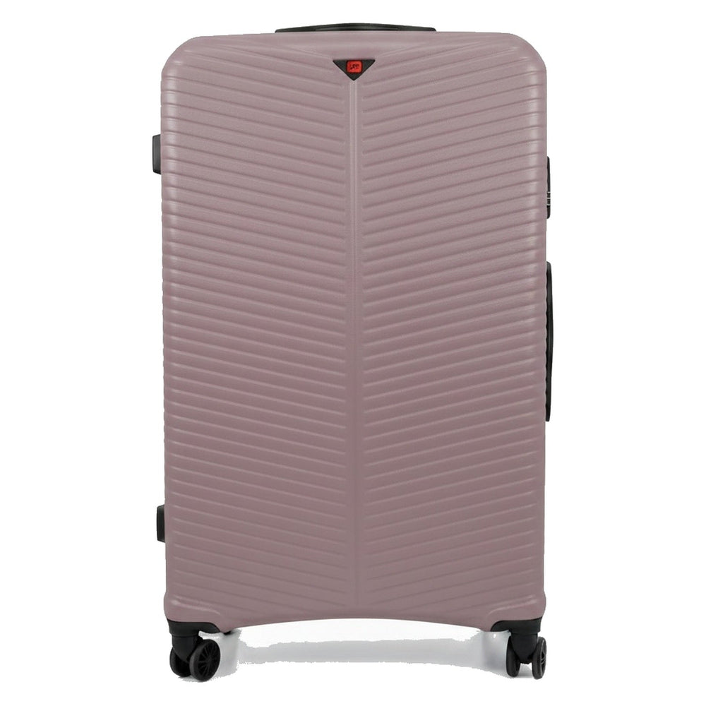 Plum hard shell suitcase