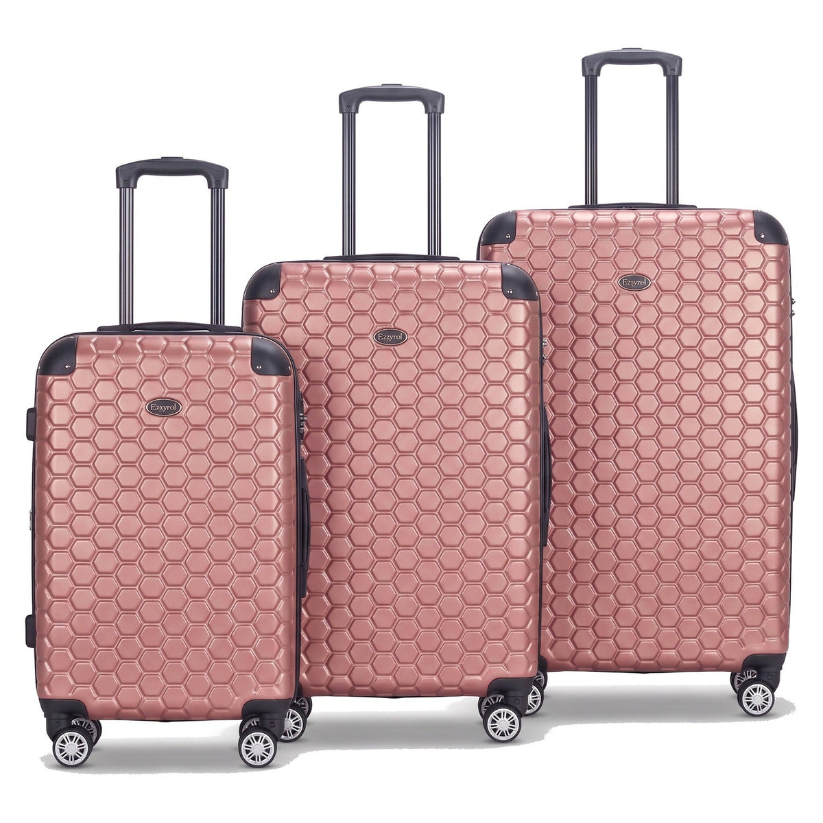 EZ119 | ROSEGOLD_SET3 | Rose Gold 3 piece set