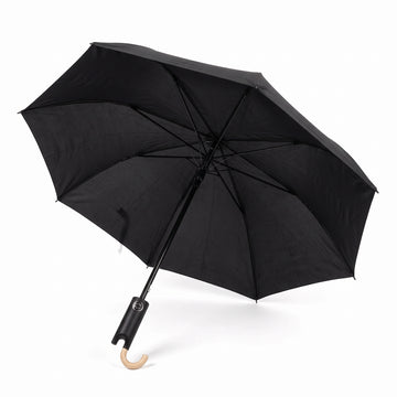 Ezzyrol Snaphook Compact Travel Umbrella - Automatic One-Button Open & Close, Folding Backpack Umbrella with Clip-On Hook and Storage Sleeve