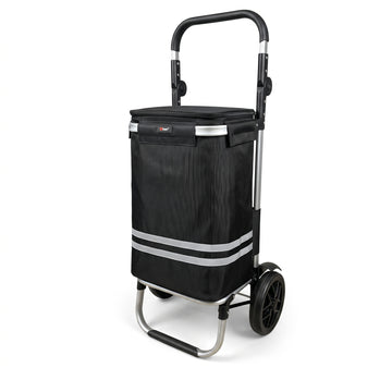 Ezzyrol 74L 2-Wheel Folding Shopping Trolley