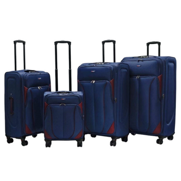 Ezzyrol Luggage 8-Wheel Expandable Lightweight Silky Material suitcase