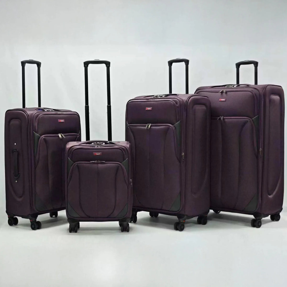 Ezzyrol 222 Silky 8 Wheel Luggage Set of 4, 20 to 32 Inch