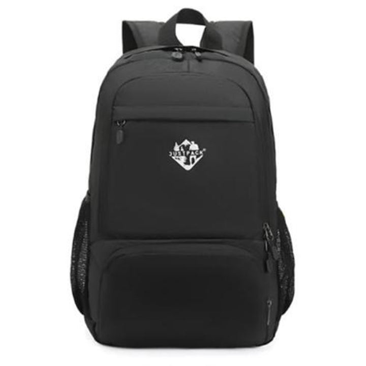 JustPack Compact Travel Backpack, in black