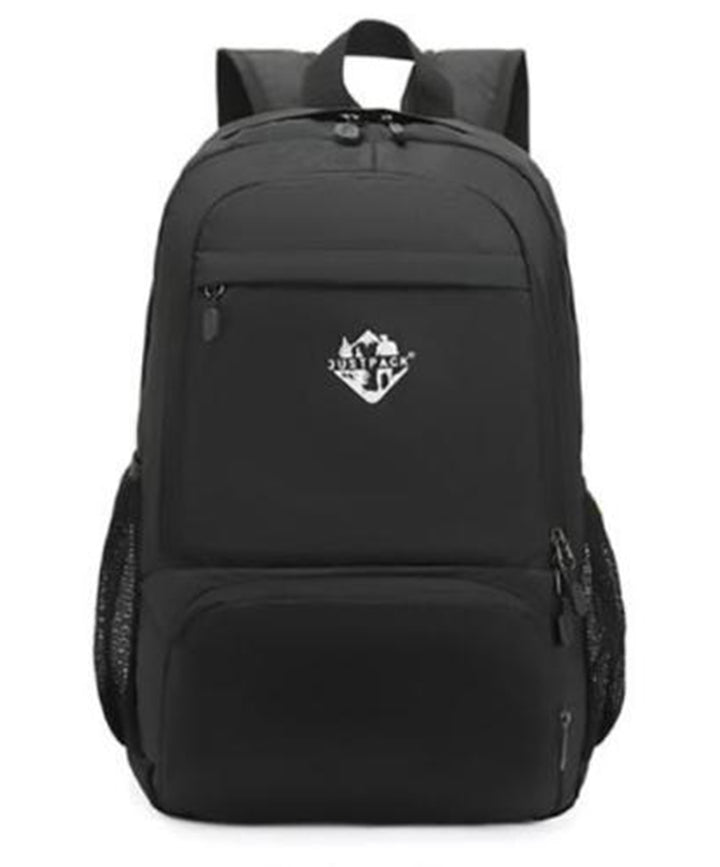 JustPack Compact Travel Backpack, in black