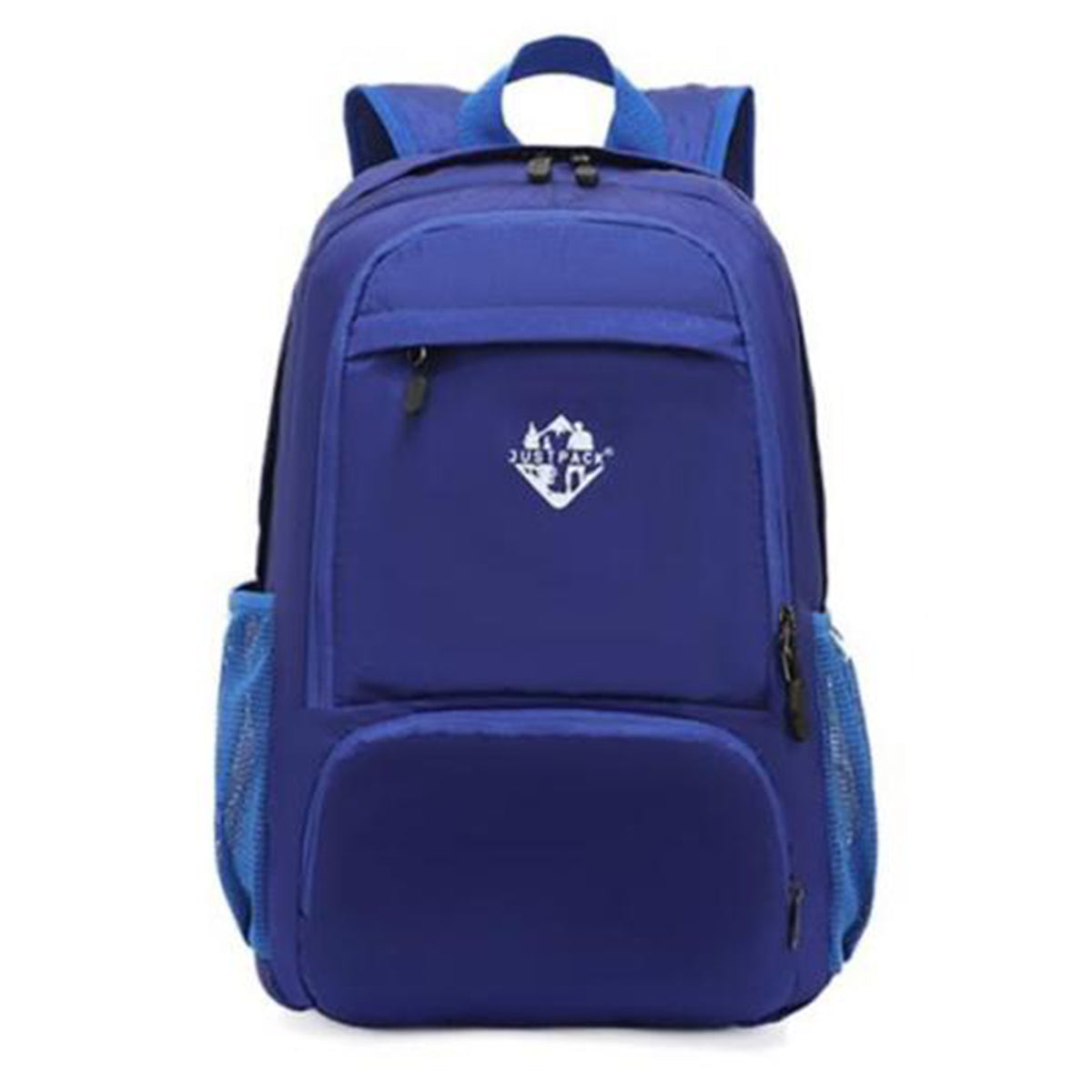 JustPack Compact Travel Backpack, in blue