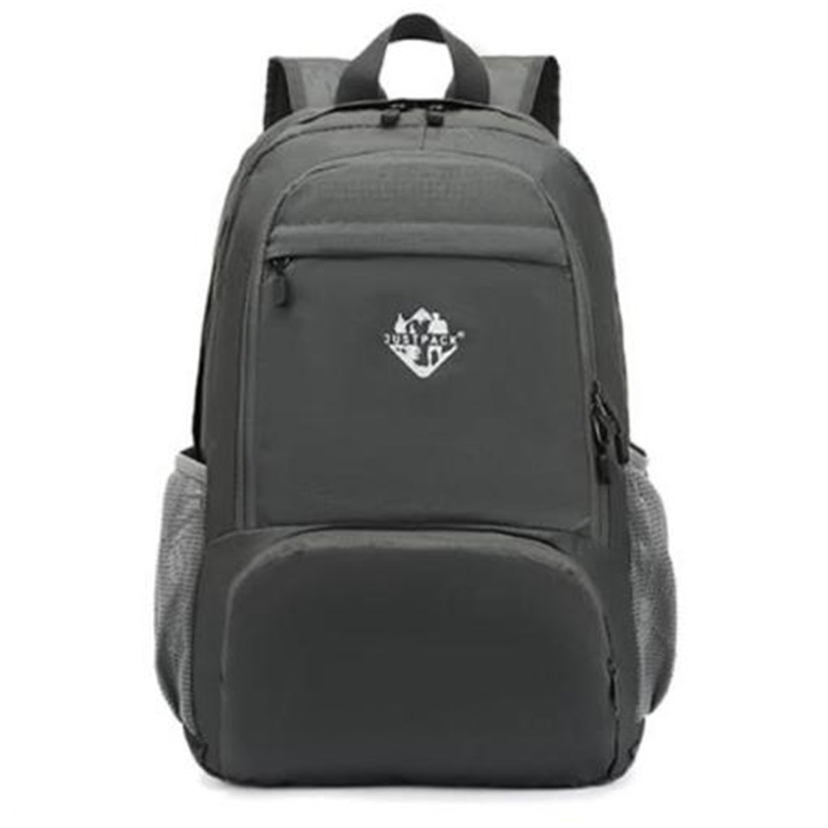 JustPack Compact Travel Backpack, in grey