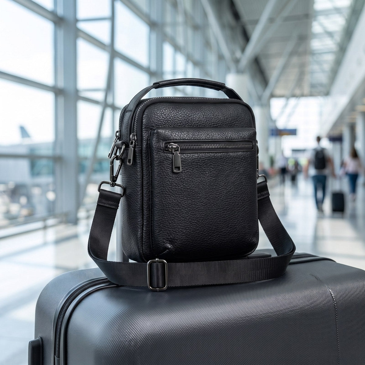 JUSTPACK Tandem crossbody bag, ready for travel