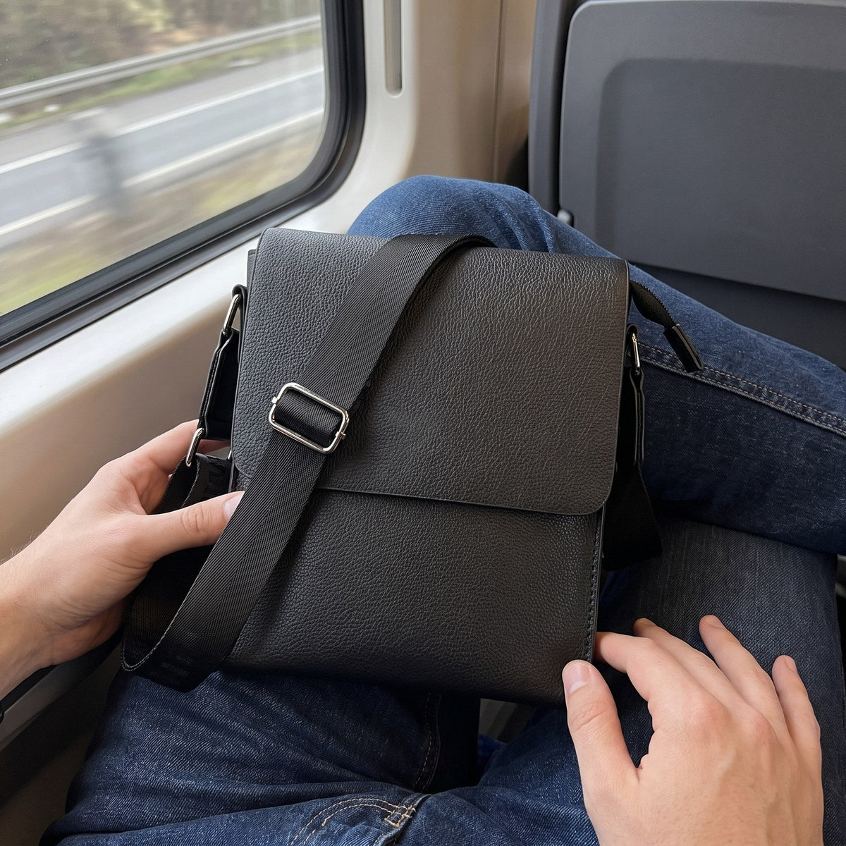 JUSTPACK Fold flap-over crossbody bag, on the go