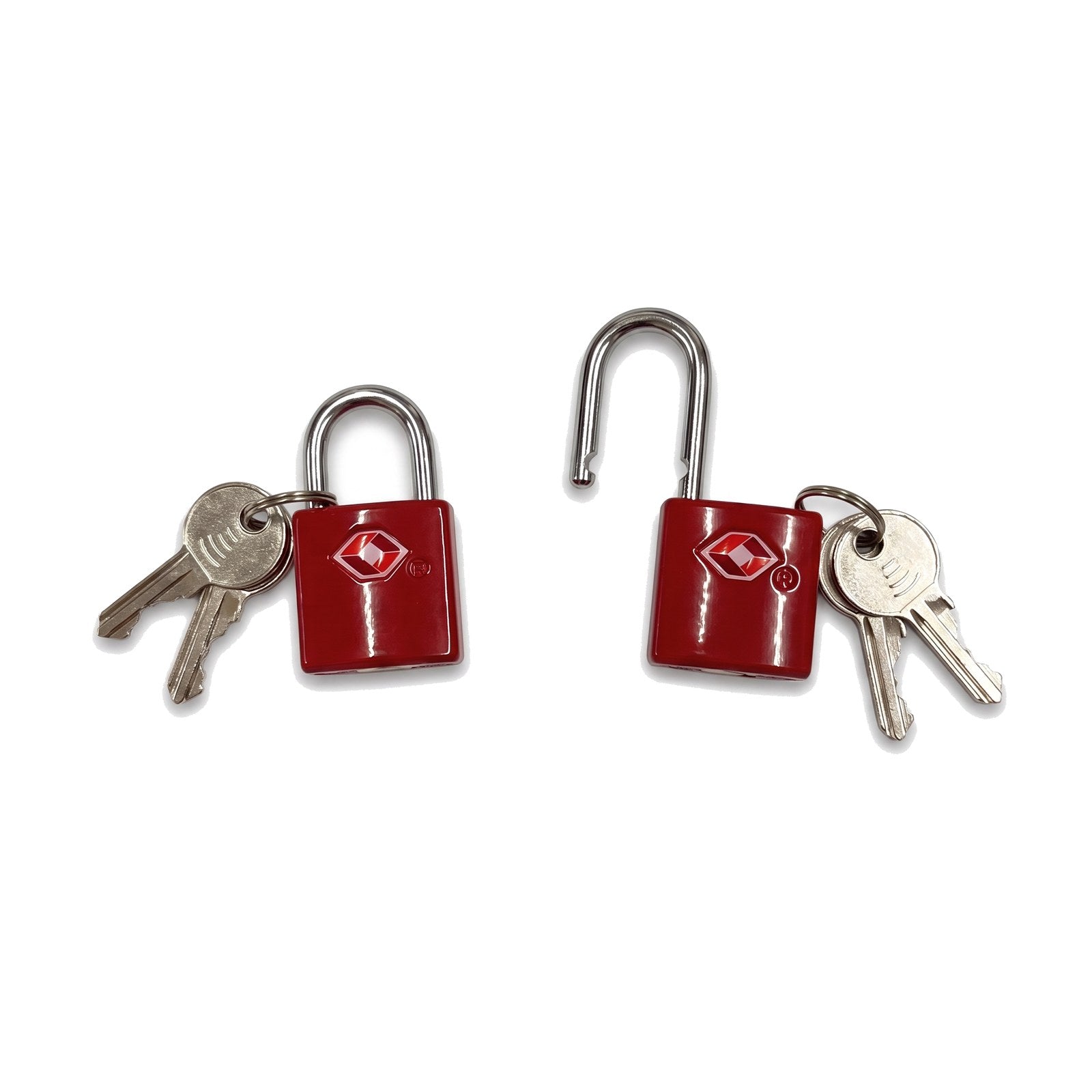 JUSTPACK Warden TSA keyed travel padlocks (2-pack), main view