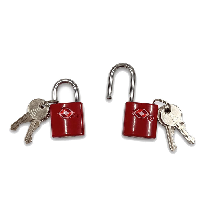JUSTPACK Warden TSA keyed travel padlocks (2-pack), main view