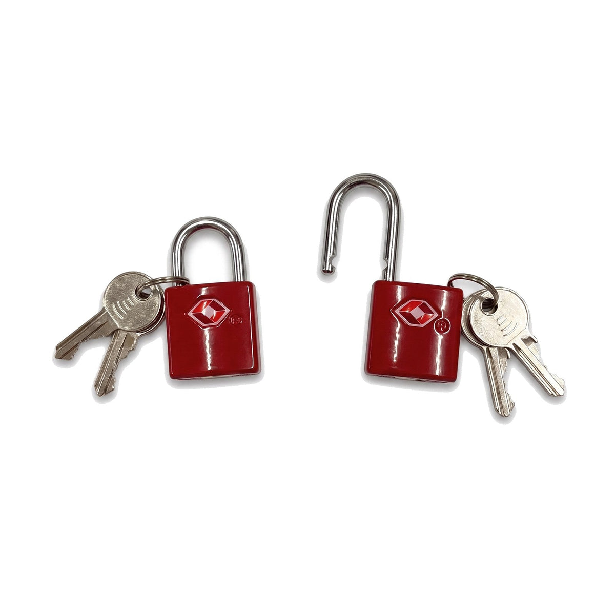 JUSTPACK Warden TSA keyed travel padlocks (2-pack), main view