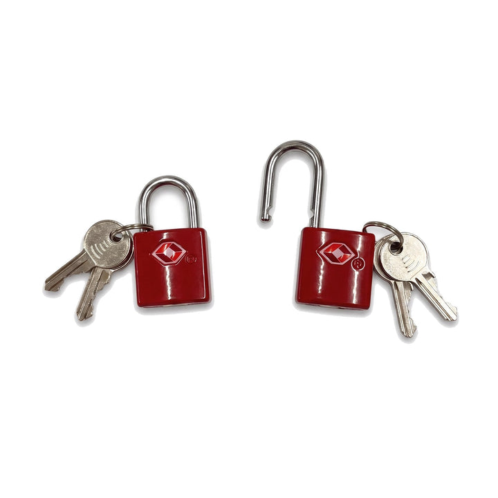 JUSTPACK Warden TSA keyed travel padlocks (2-pack), main view