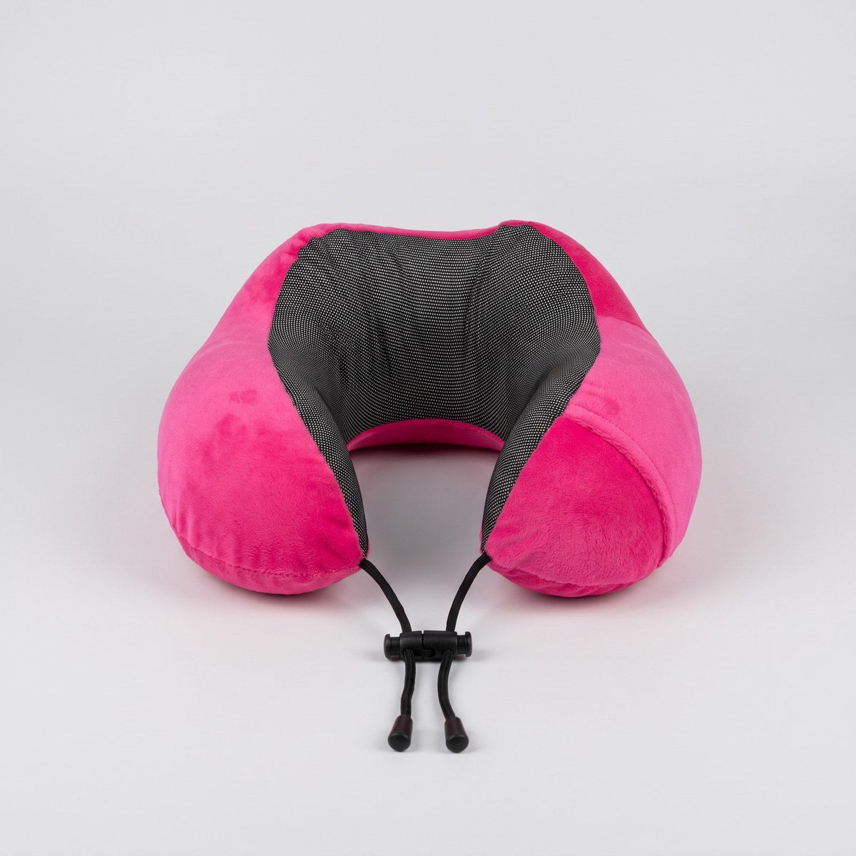 JUSTPACK Drift travel neck pillow in hot pink, main view
