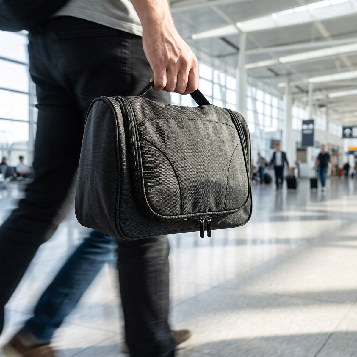 JUSTPACK Hook hanging toiletry bag, airport carry