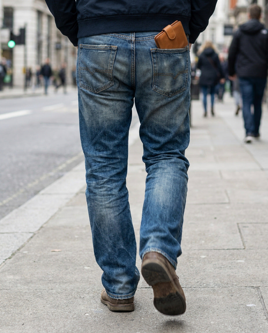 Back pocket on the street