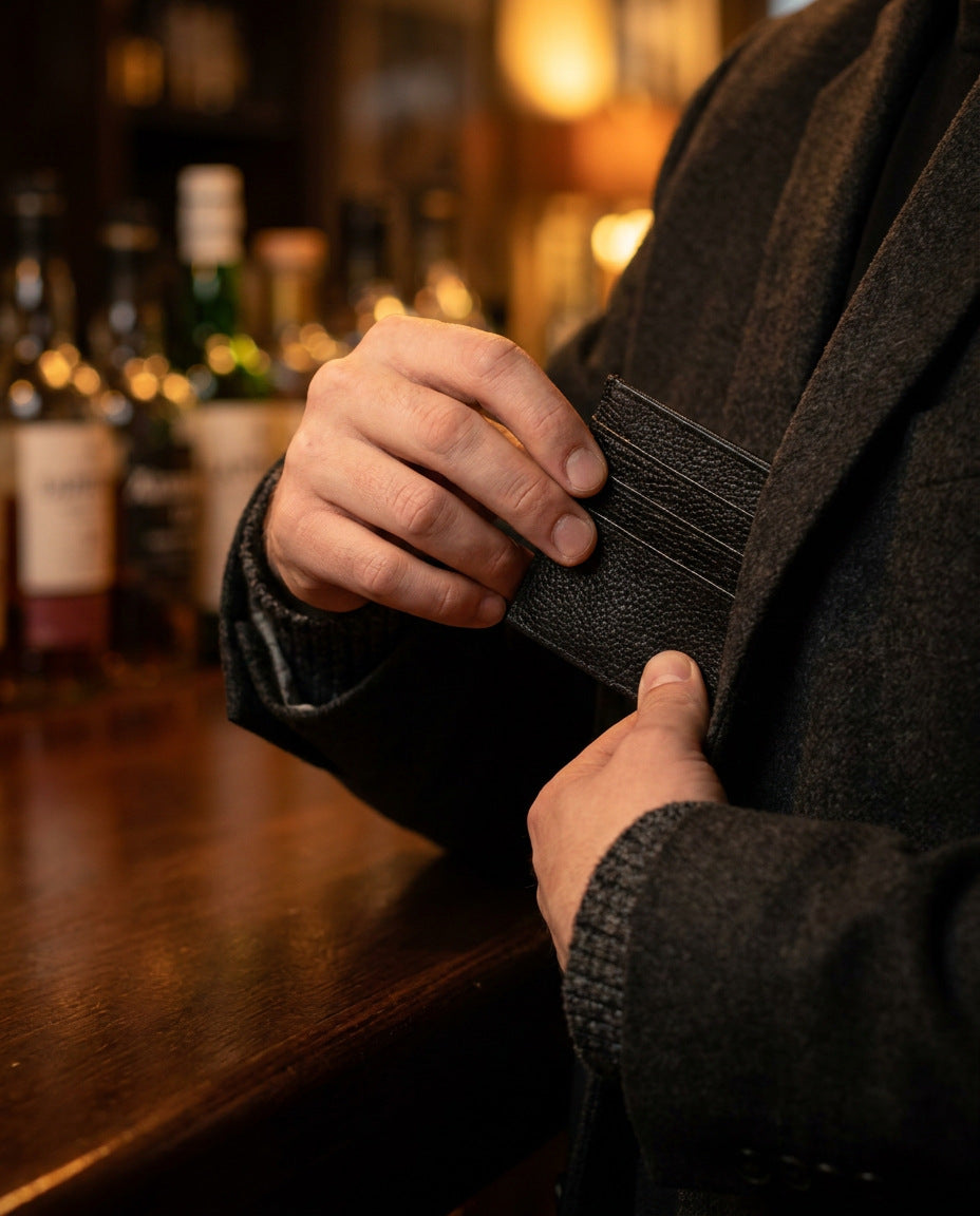 Evening bar inside pocket