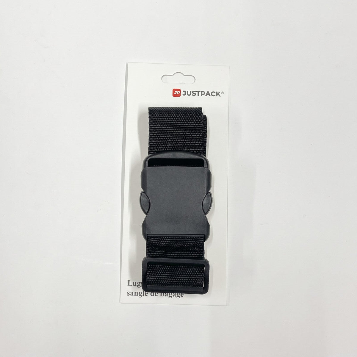 JUSTPACK Band luggage strap, in packaging front