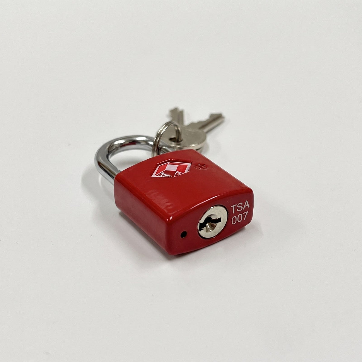 JUSTPACK Warden TSA keyed travel padlocks (2-pack), single lock rear bottom view