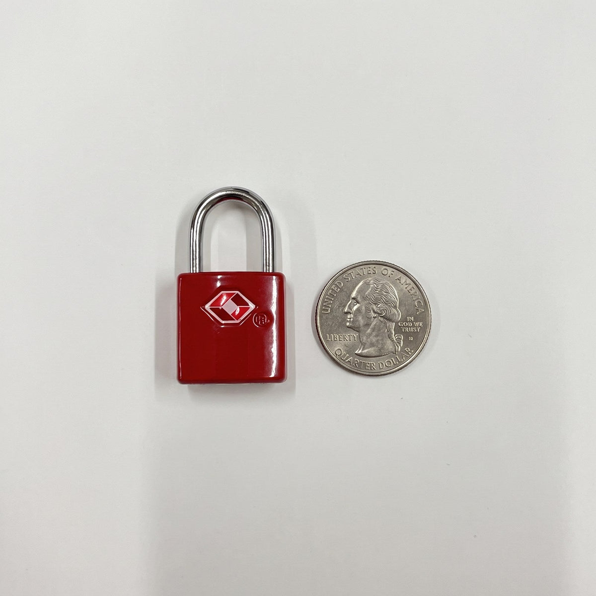 JUSTPACK Warden TSA keyed travel padlocks (2-pack), scale shot