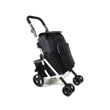 Ezzyrol shopping trolley, folded upright