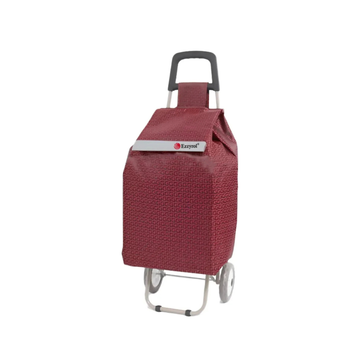 Ezzyrol shopping trolley, folded upright