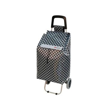Ezzyrol shopping trolley, folded upright