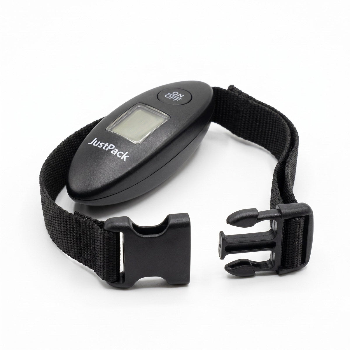 JUSTPACK Gauge digital luggage scale, scale with unbuckled strap