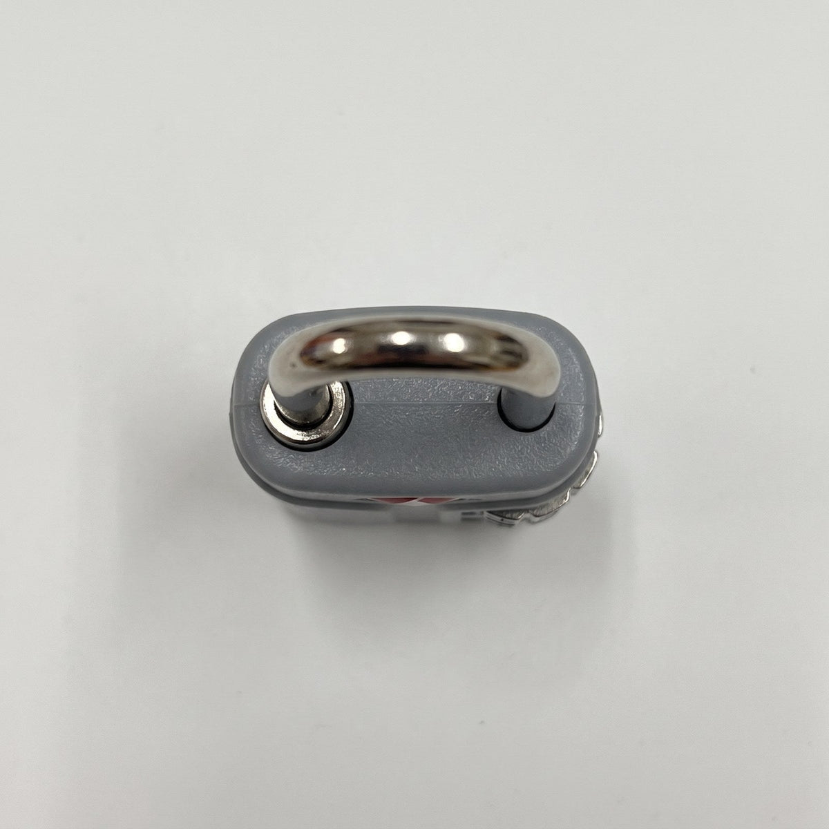 JUSTPACK Dial TSA combination padlock, top down view